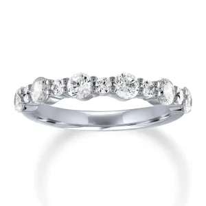 14k White Gold Diamond Wedding Diamond