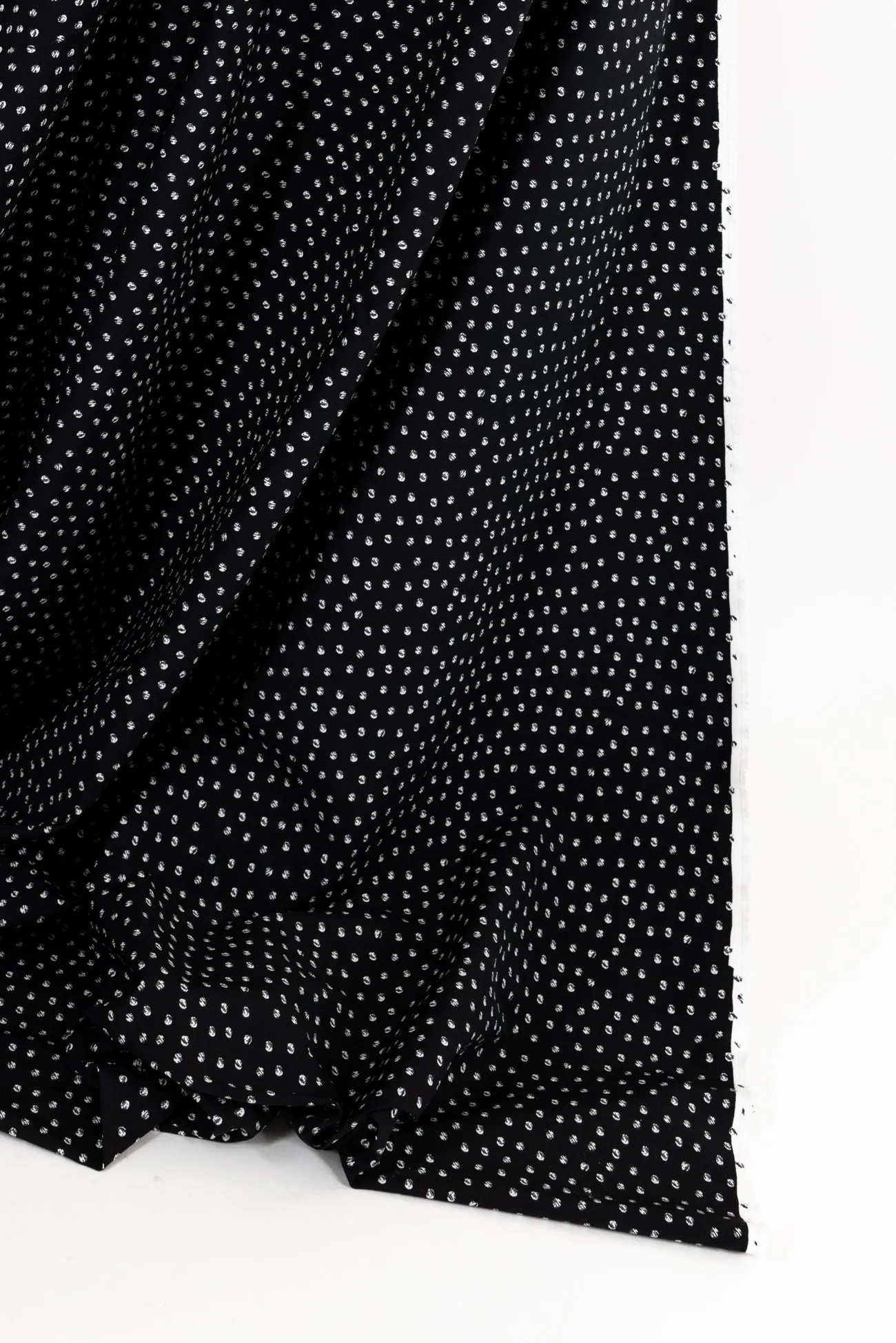 Ace Moonstone Dots Stretch Woven