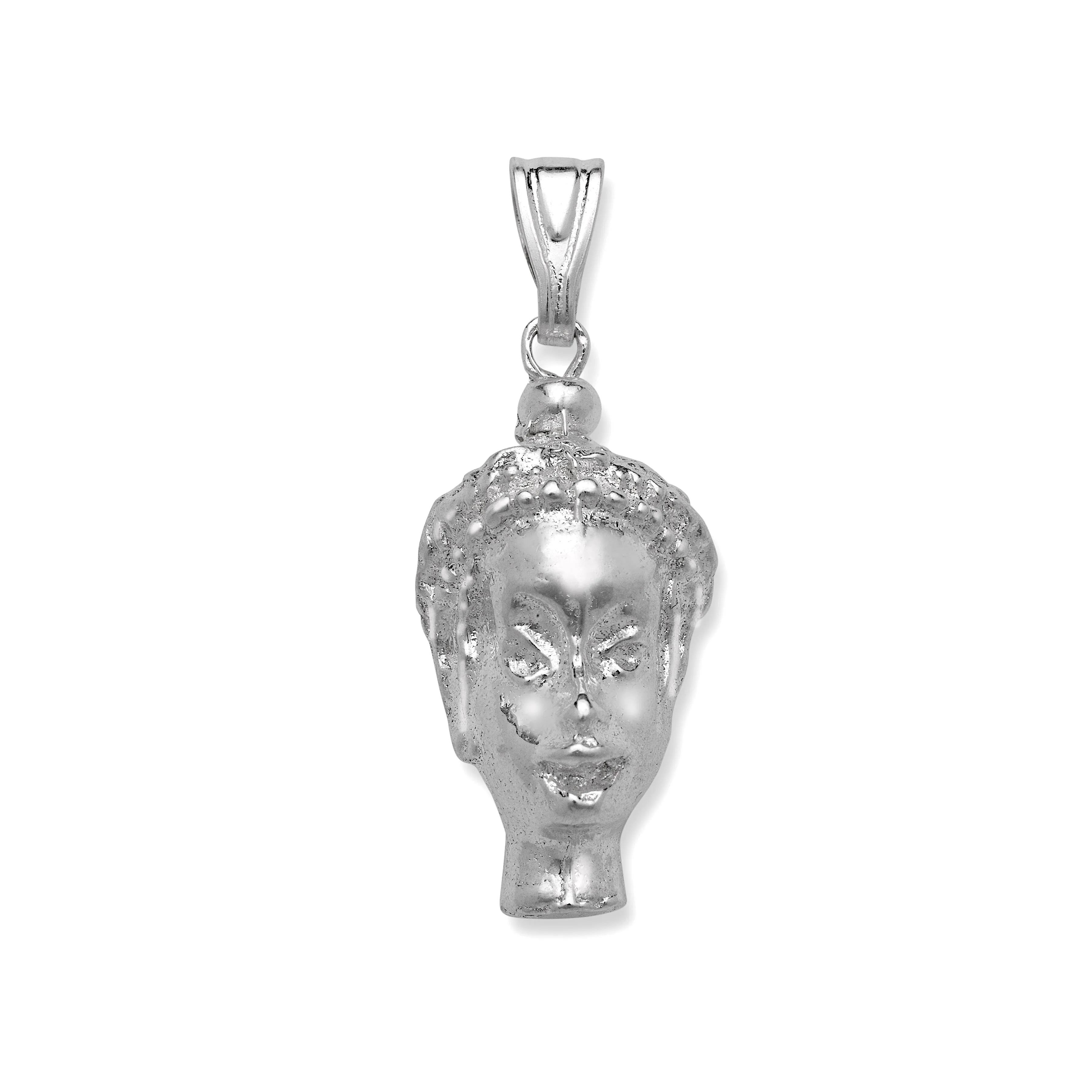 Afro Queen .925 Sterling Silver Pendant Necklace