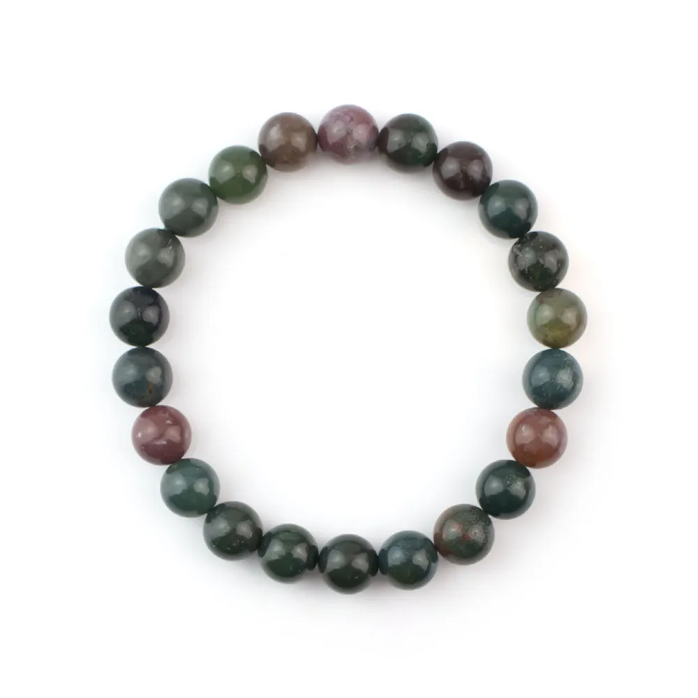 Agate Beaded Bracelet