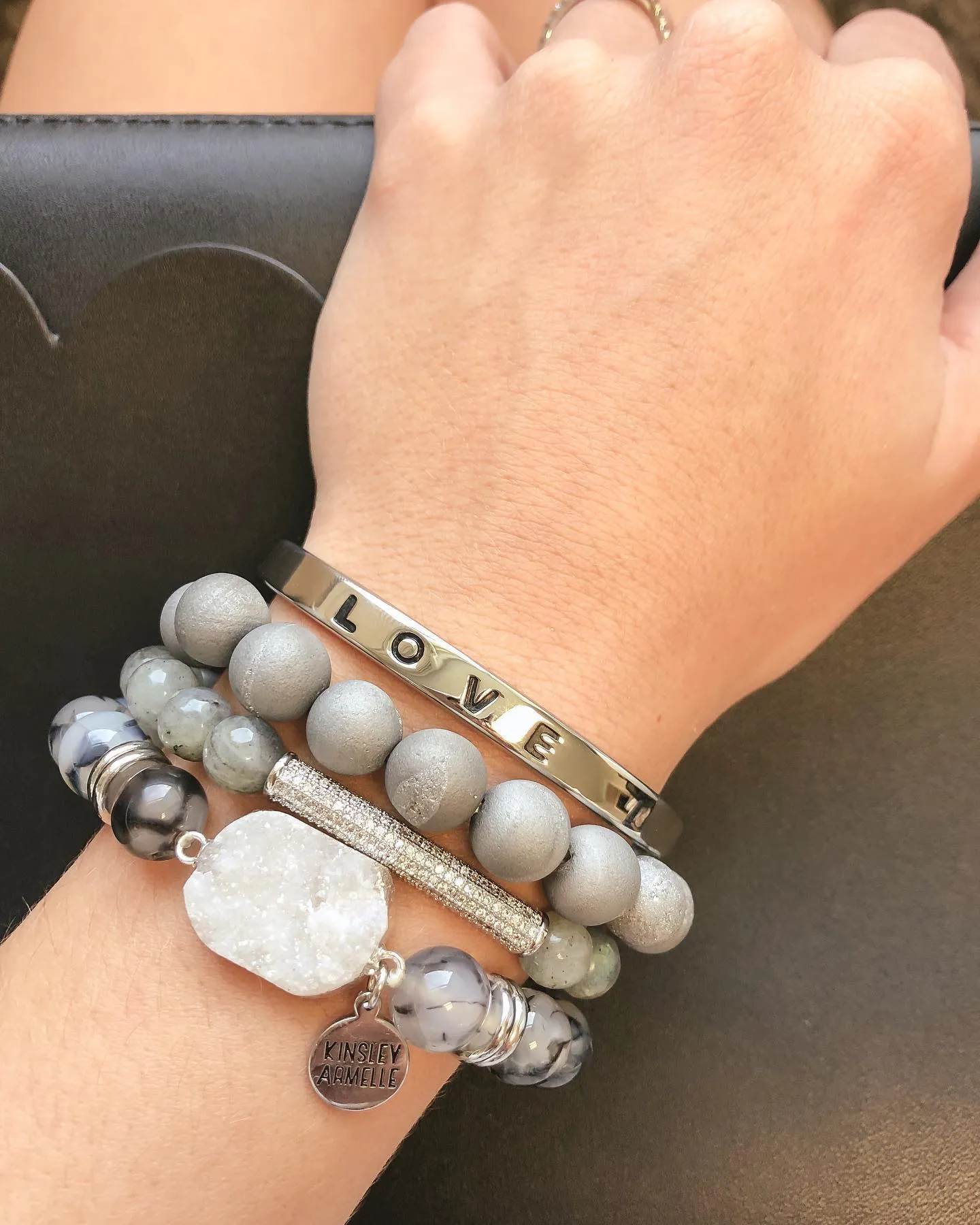 Amberlite Bracelet Stack