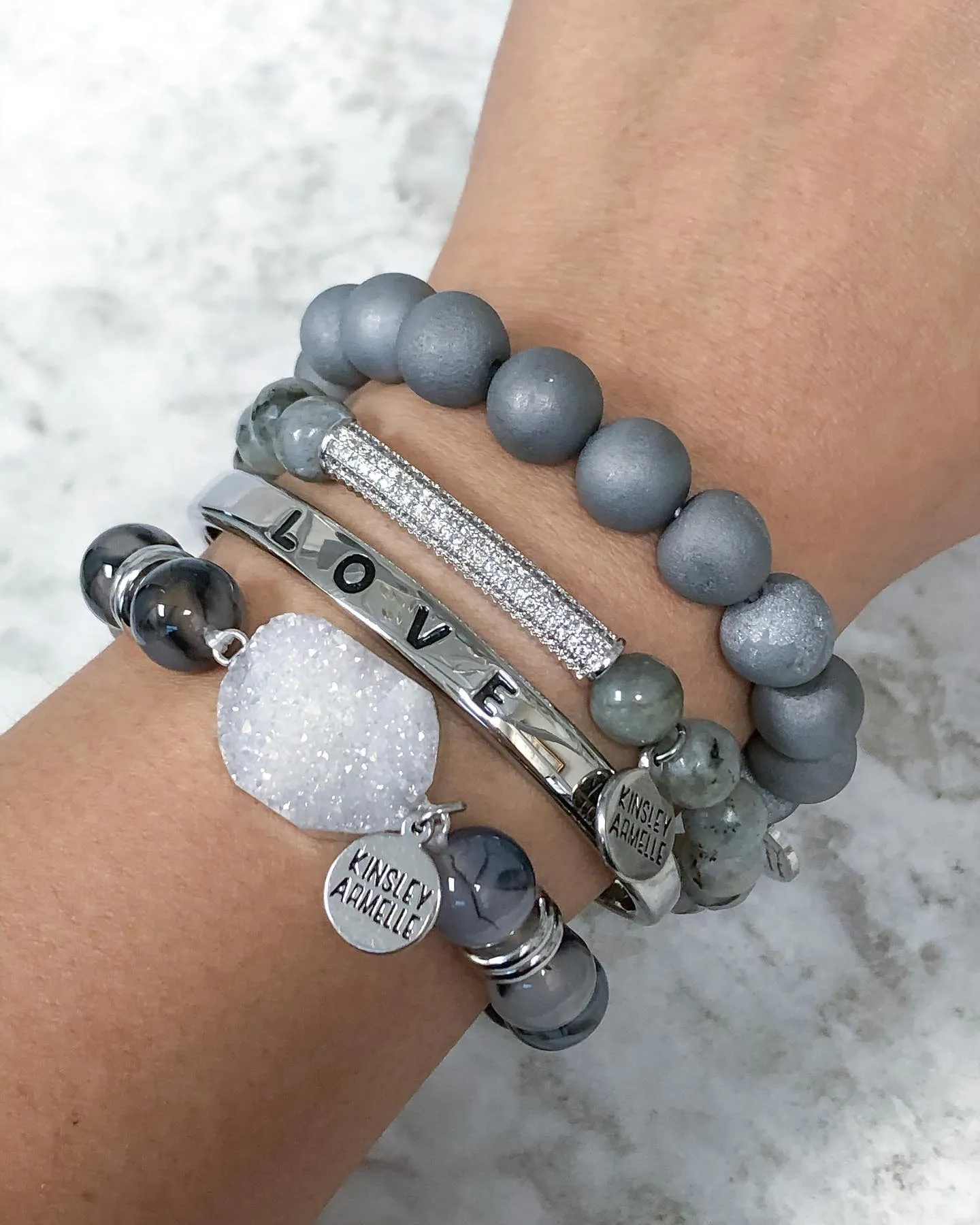 Amberlite Bracelet Stack