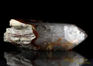 Angel Phantom Amphibole Quartz Channeling Crystal