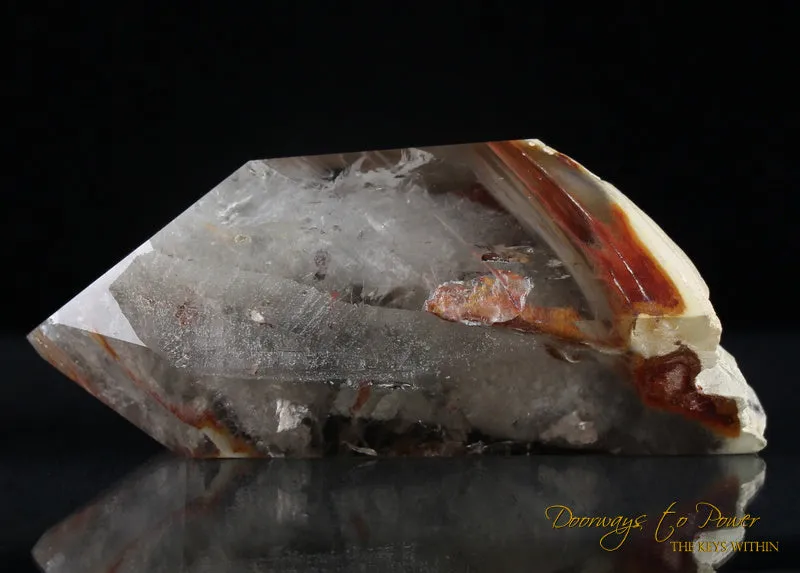 Angel Phantom Amphibole Quartz Channeling Crystal