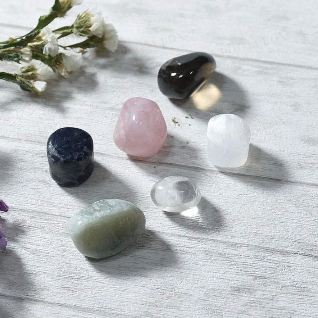 Anger Management Crystal Healing Tumble Stone Set