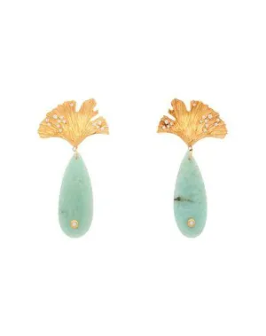 Apples & Figs Women Earrings Turquoise -- --