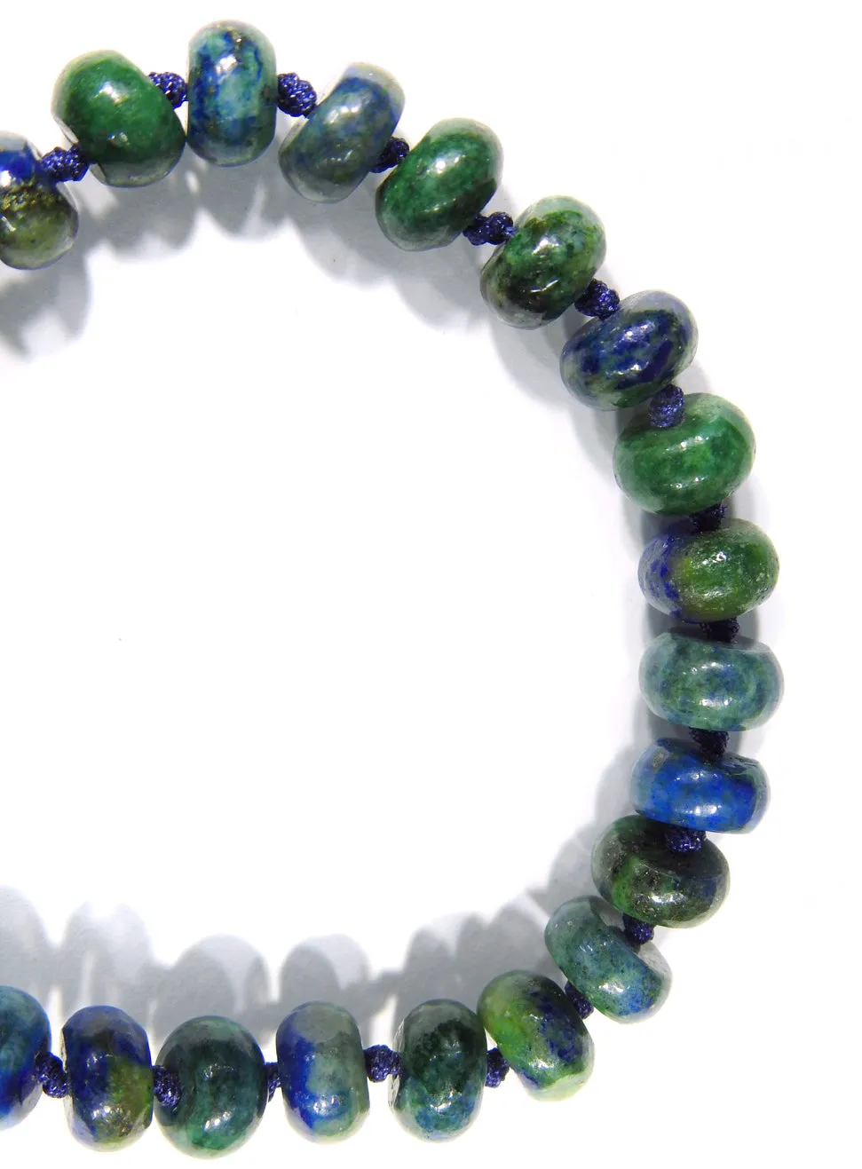 Azurite and Malachite Bracelet