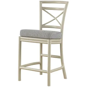 Baker Furniture Gondola Outdoor Side Barstool MCO3046