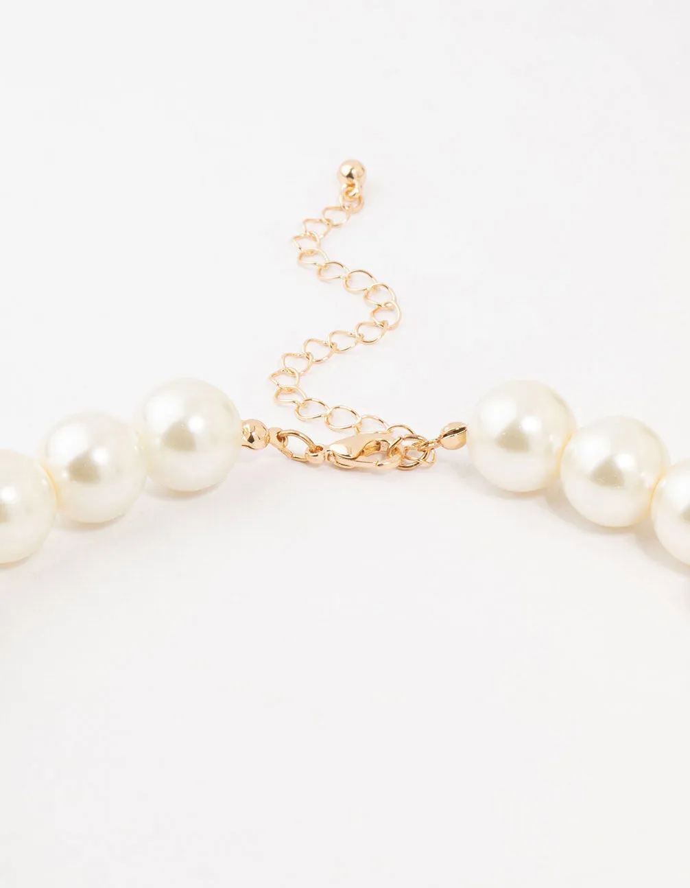 Beaded Graduating Pearl Necklace