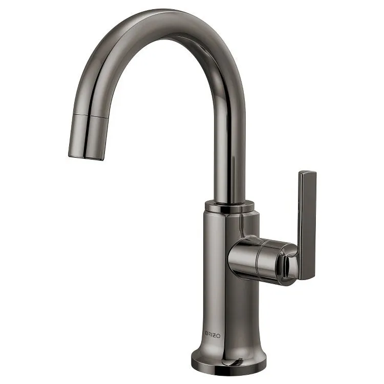 Beverage Faucet Kintsu Arc 1 Lever Lumicoat Black Onyx