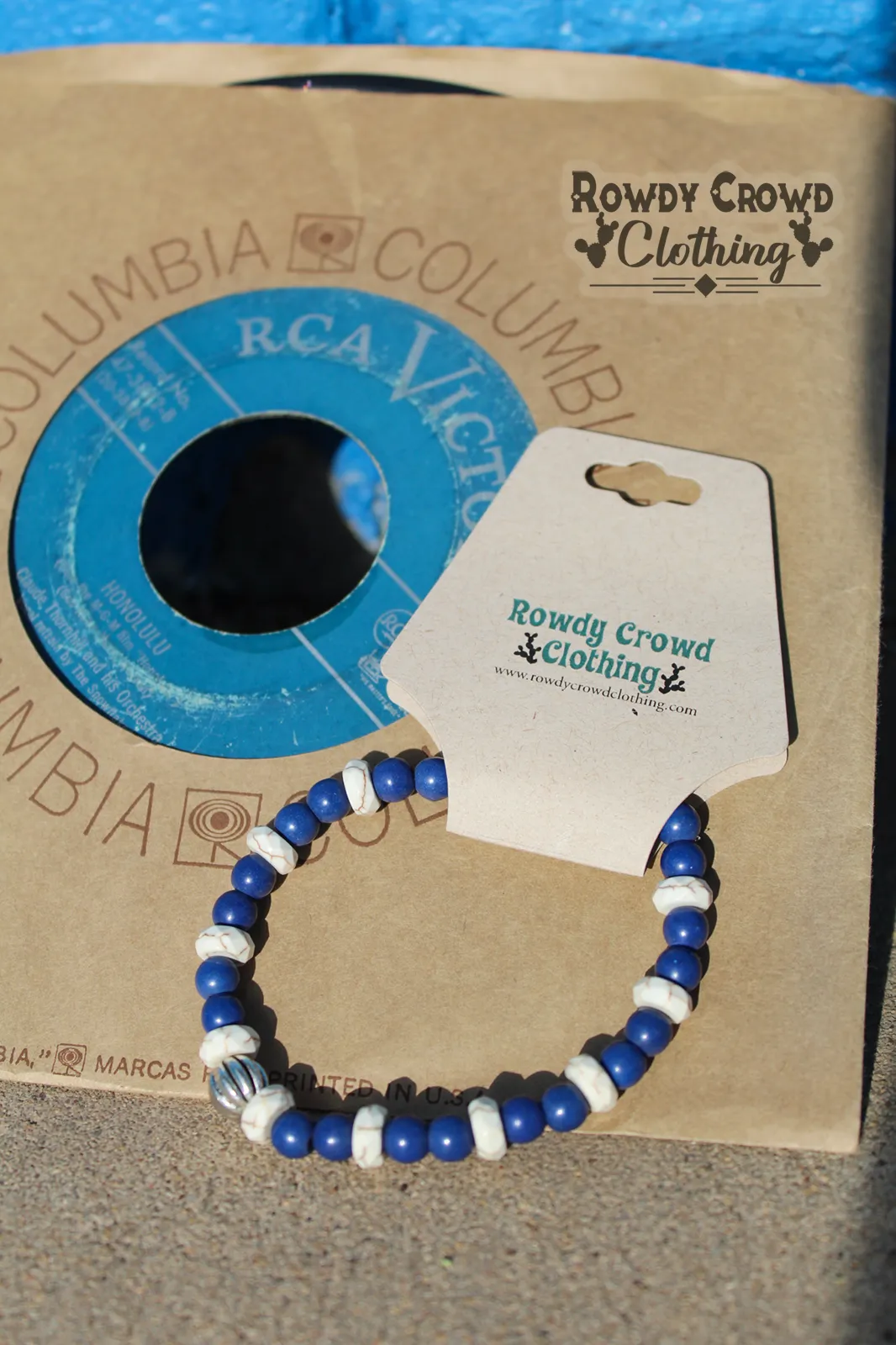 Blue Jean Baby Bracelet