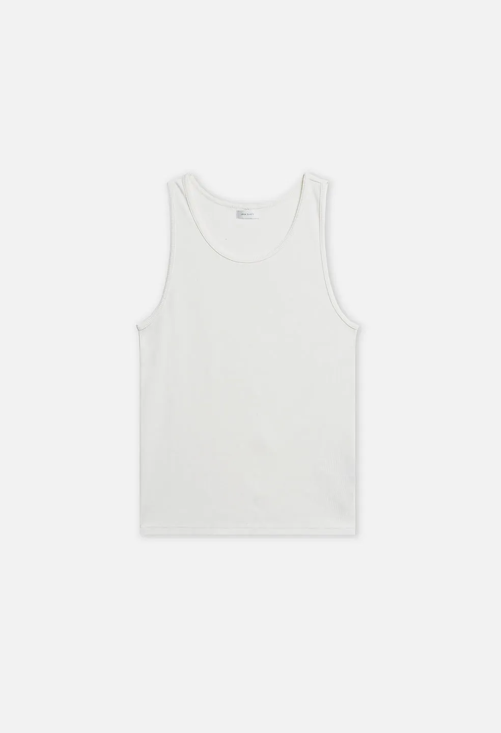 Campus Rib Tank / White