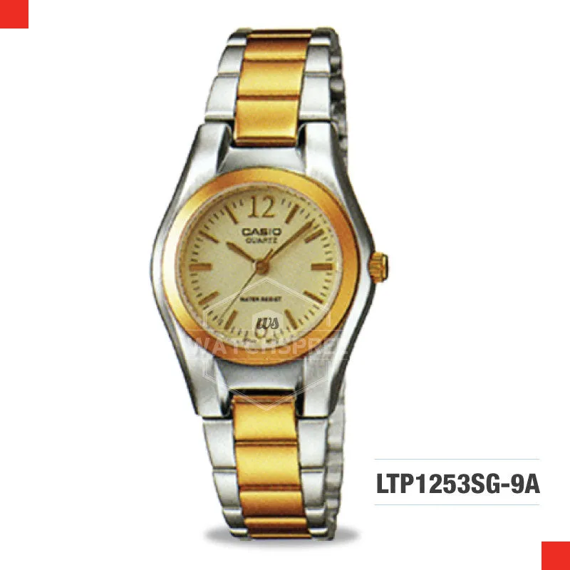 Casio Ladies Watch LTP1253SG-9A