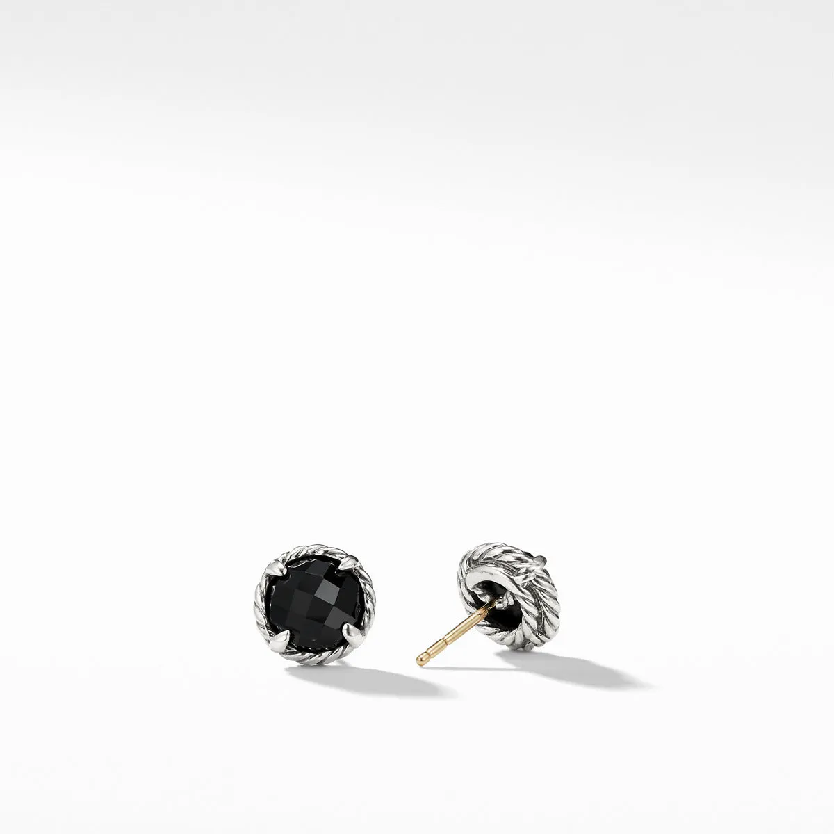 Chatelaine Earrings with Onyx