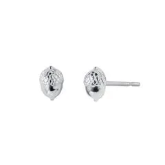 Christin Ranger Silver Acorn Stud Earrings