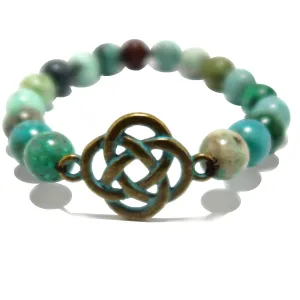 Chrysocolla Bracelet Celtic Connection