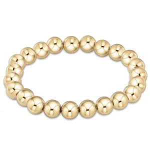 Classic Gold 6mm Bead Bracelet