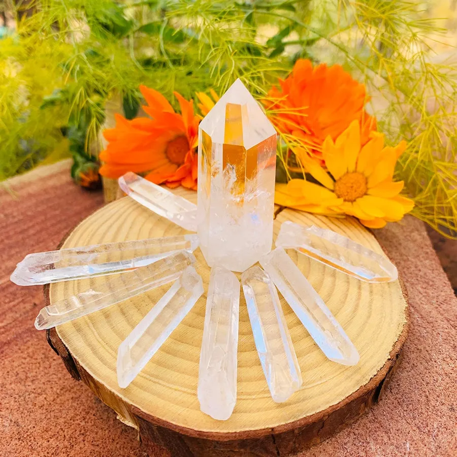 Clear Quartz Empowerment 9-Piece Set