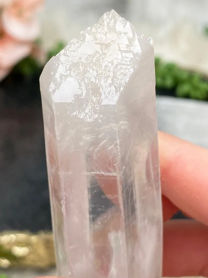 Colombian Blue Smoke Crown Quartz