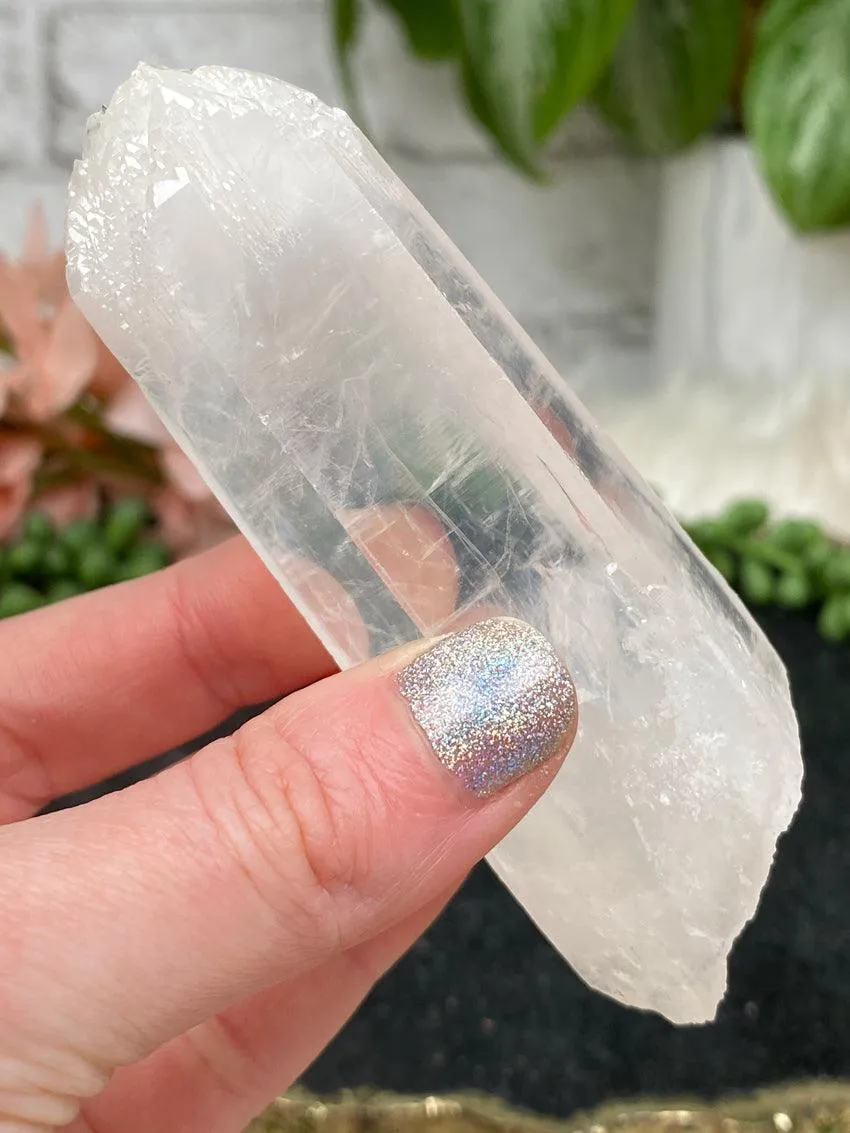 Colombian Blue Smoke Crown Quartz