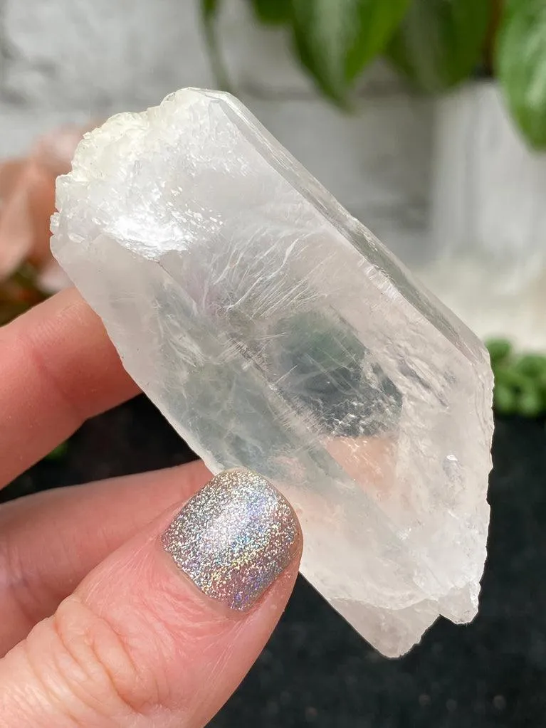 Colombian Blue Smoke Crown Quartz