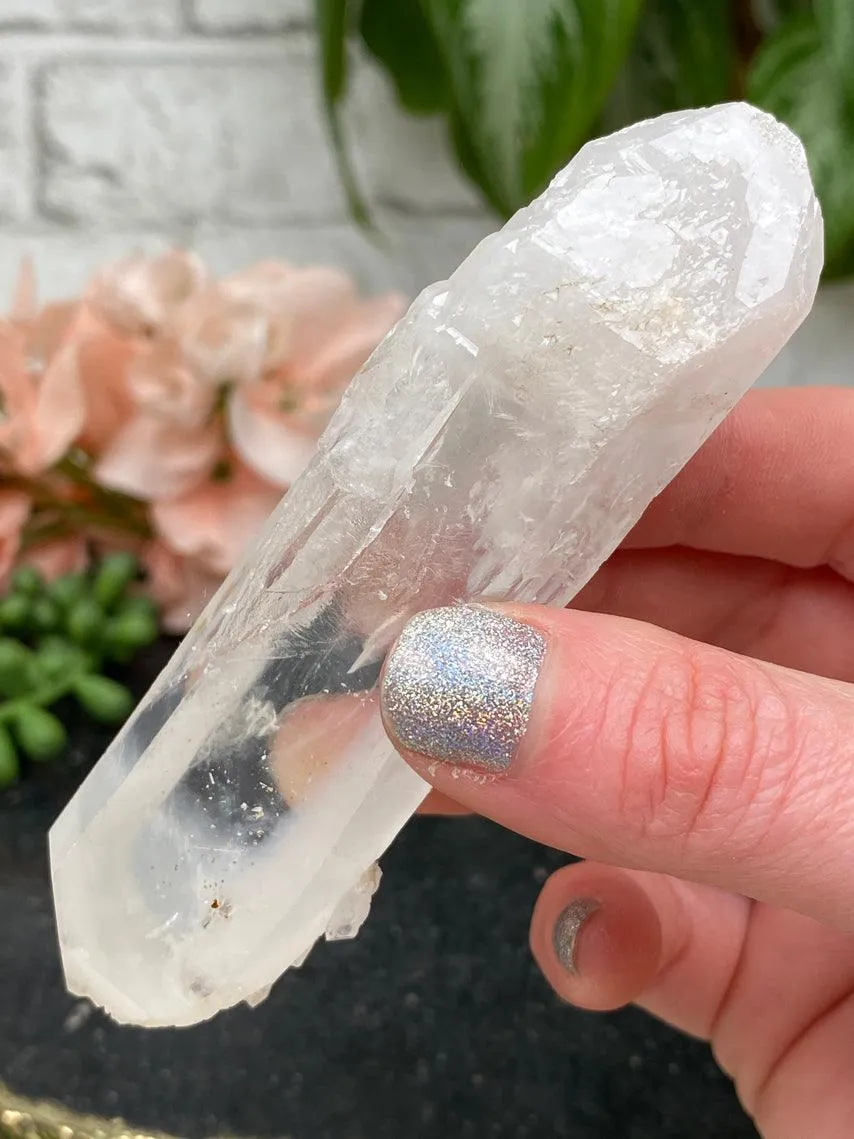 Colombian Blue Smoke Crown Quartz