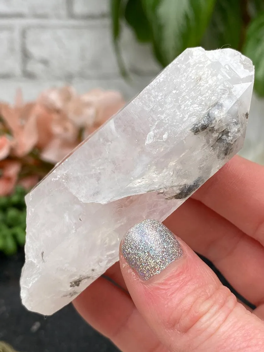 Colombian Blue Smoke Crown Quartz