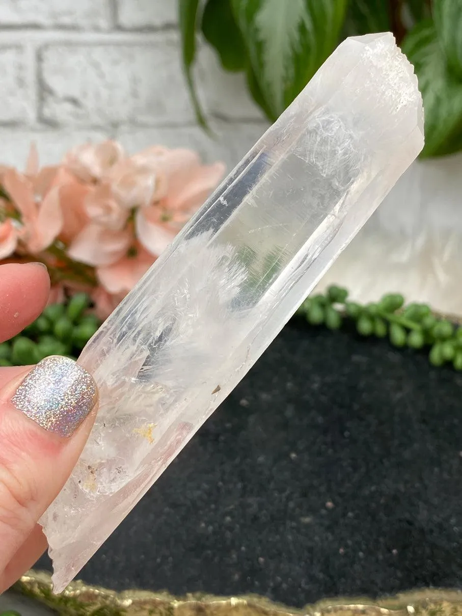 Colombian Blue Smoke Crown Quartz