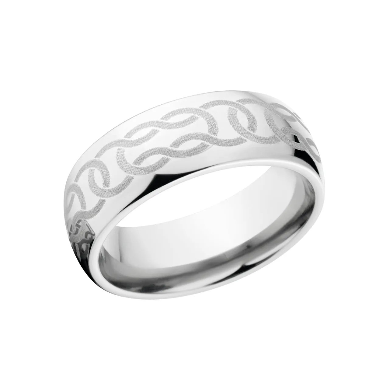 Custom Celtic Wedding Rings: Cobalt Celtic Band