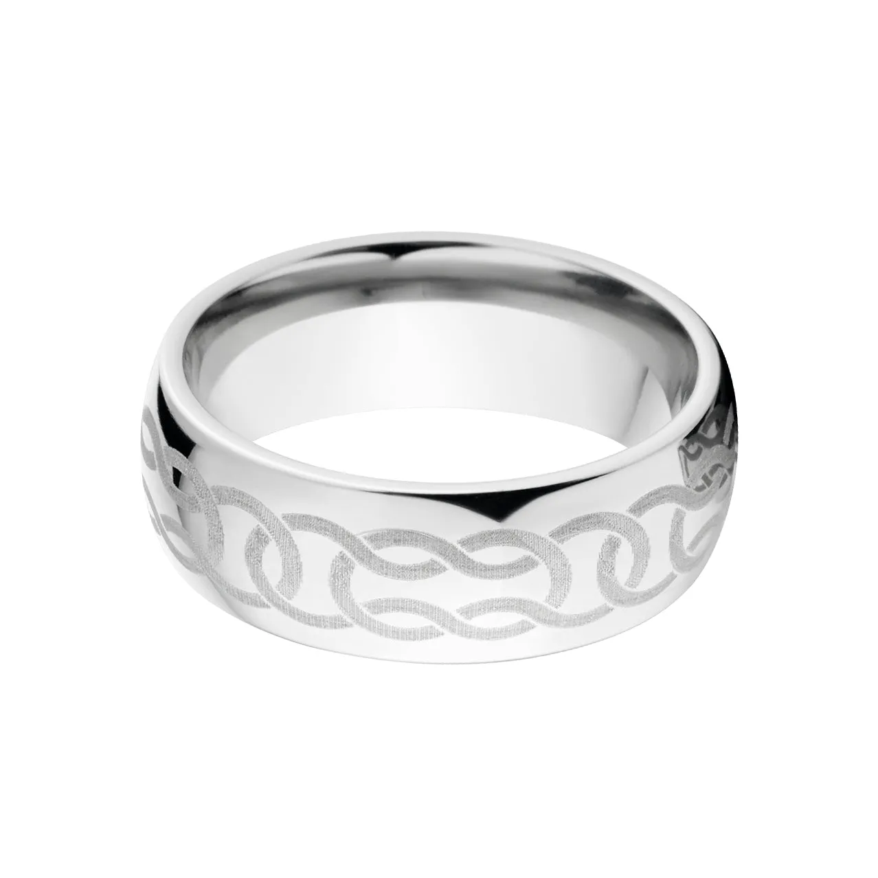 Custom Celtic Wedding Rings: Cobalt Celtic Band