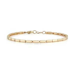 Dana Rebecca Designs Melody Eden Gold Bar Bracelet - Yellow Gold