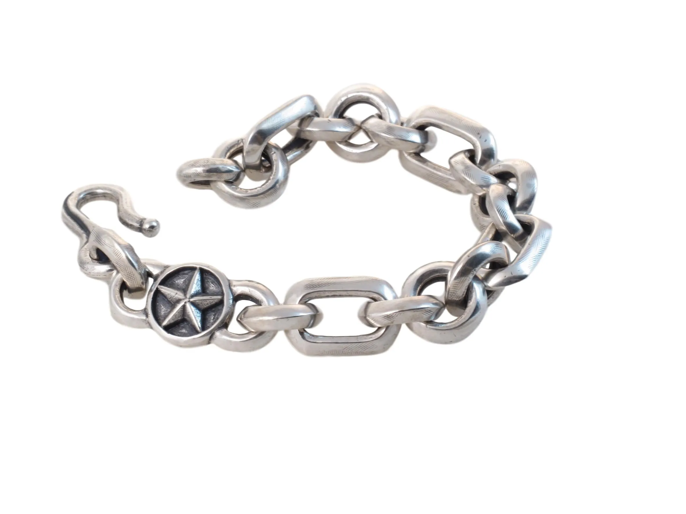 #DB-13 Star Chunky Link Bracelet