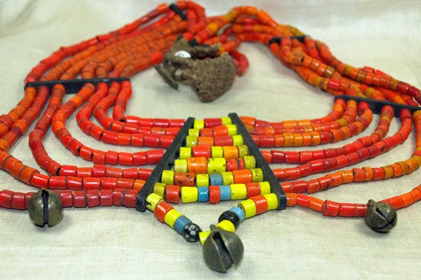 Eight Strand Beaded necklace from India