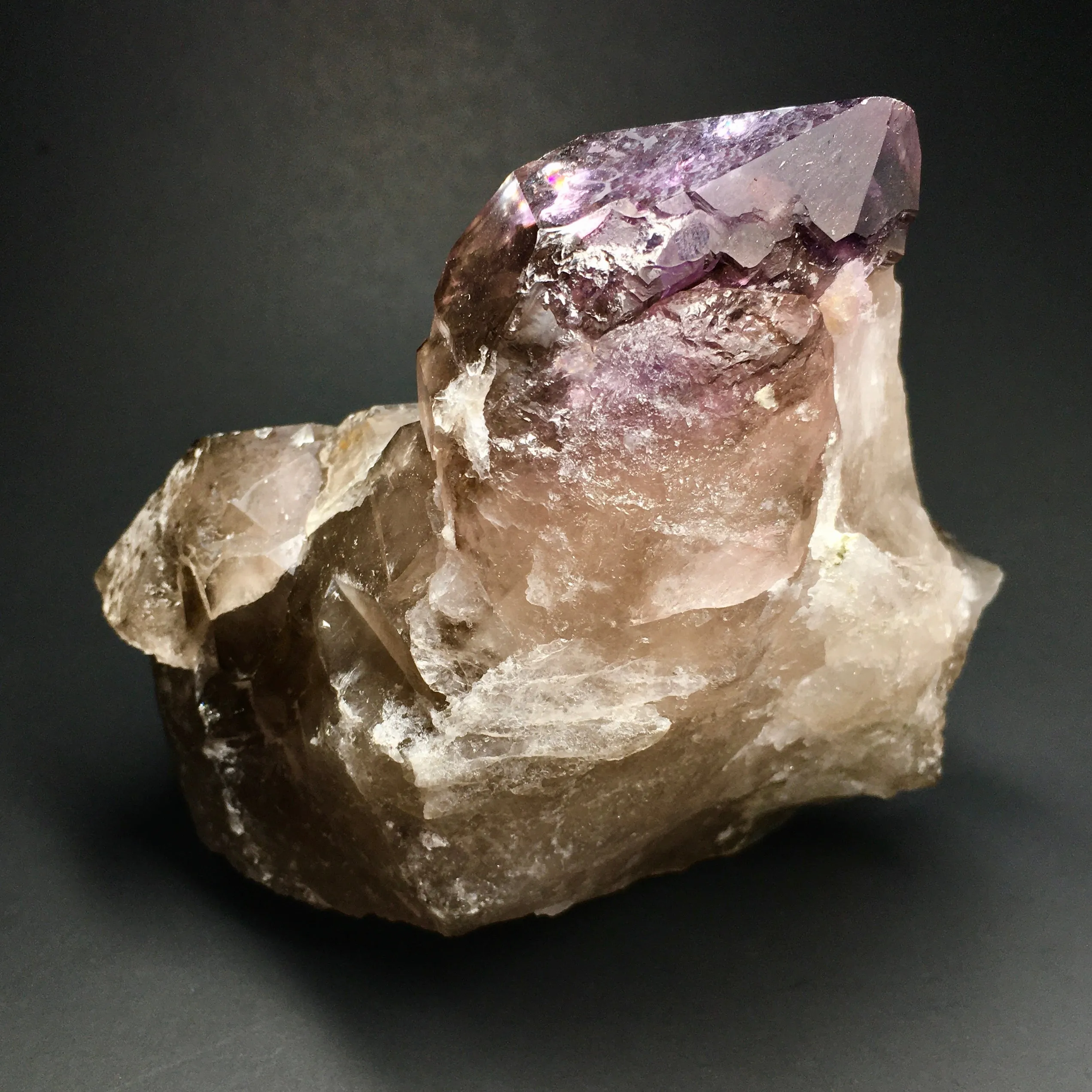 Elestial Smoky Amethyst