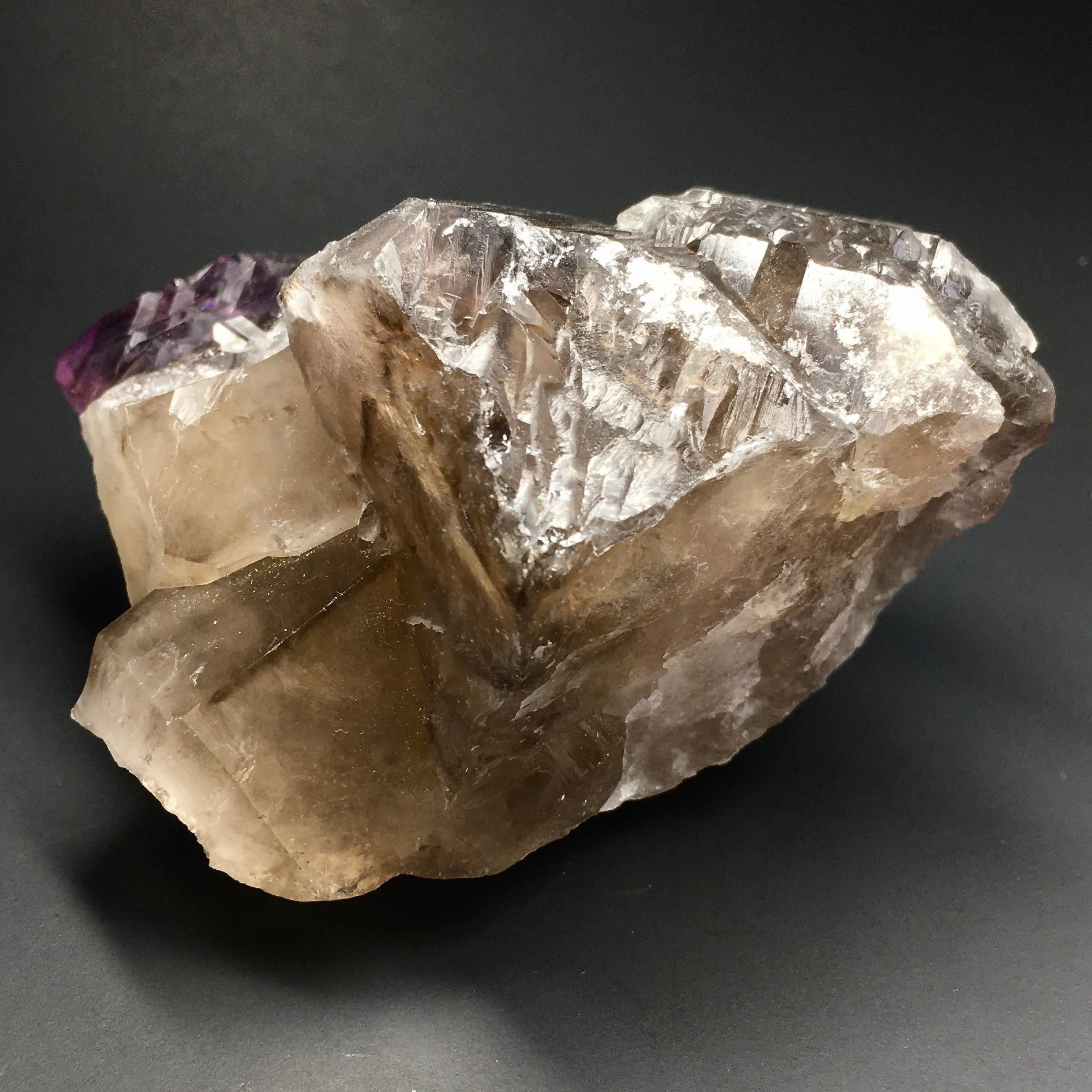 Elestial Smoky Amethyst