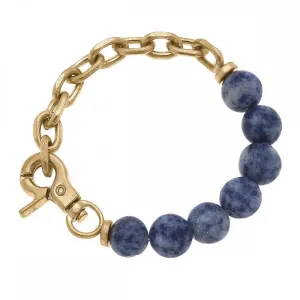 Evelyn & Ivy Link Stone Bracelet