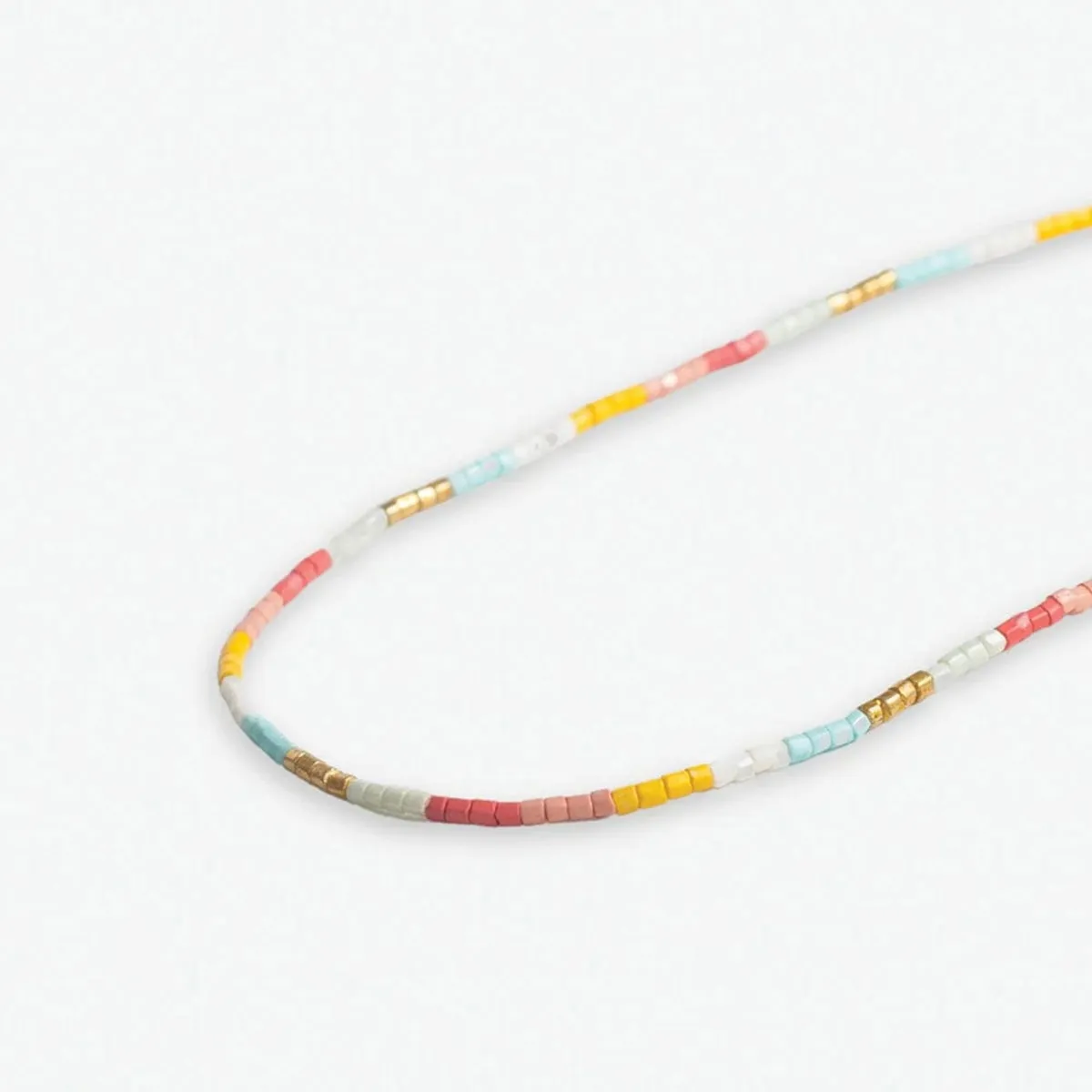 Everly Single Strand Luxe Bead Necklace