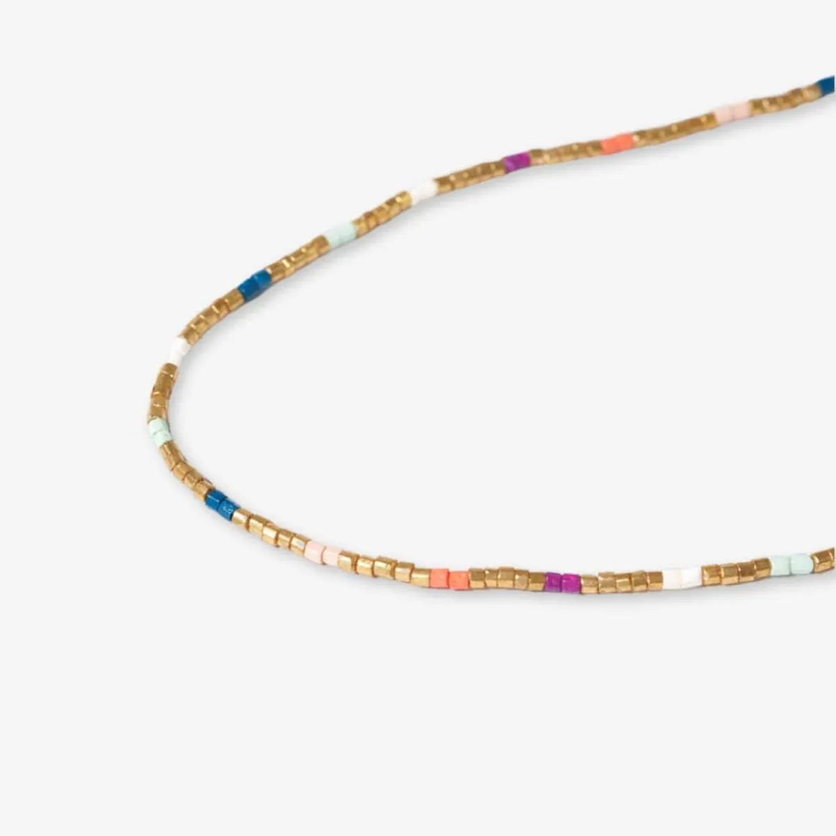 Everly Single Strand Luxe Bead Necklace