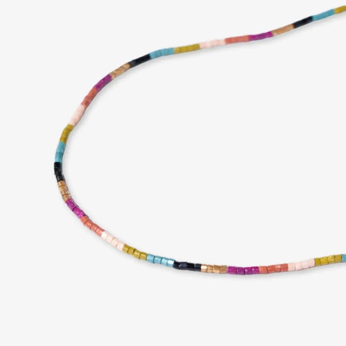 Everly Single Strand Luxe Bead Necklace