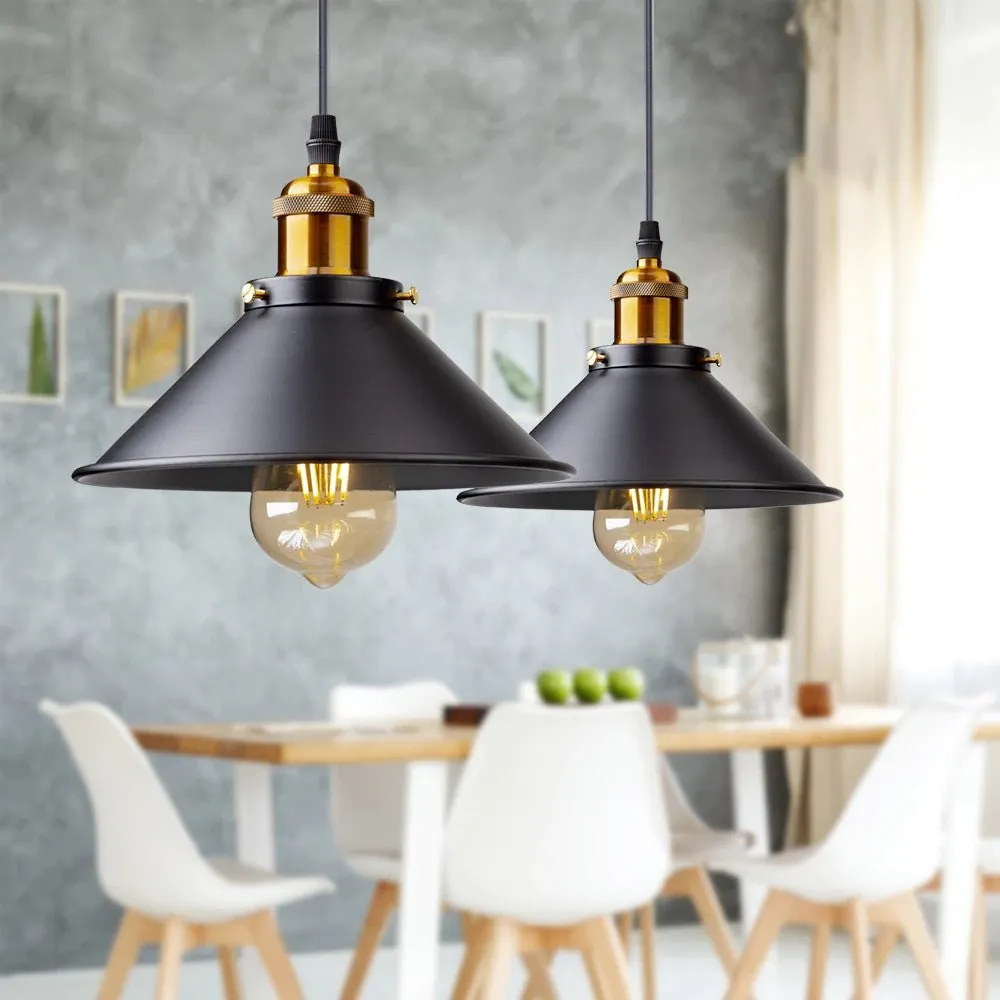 Fancy® Industrial Retro Iron Interior Decoration Pendant Light for Bedroom, Kitchen, Restaurant, Bar, Balcony