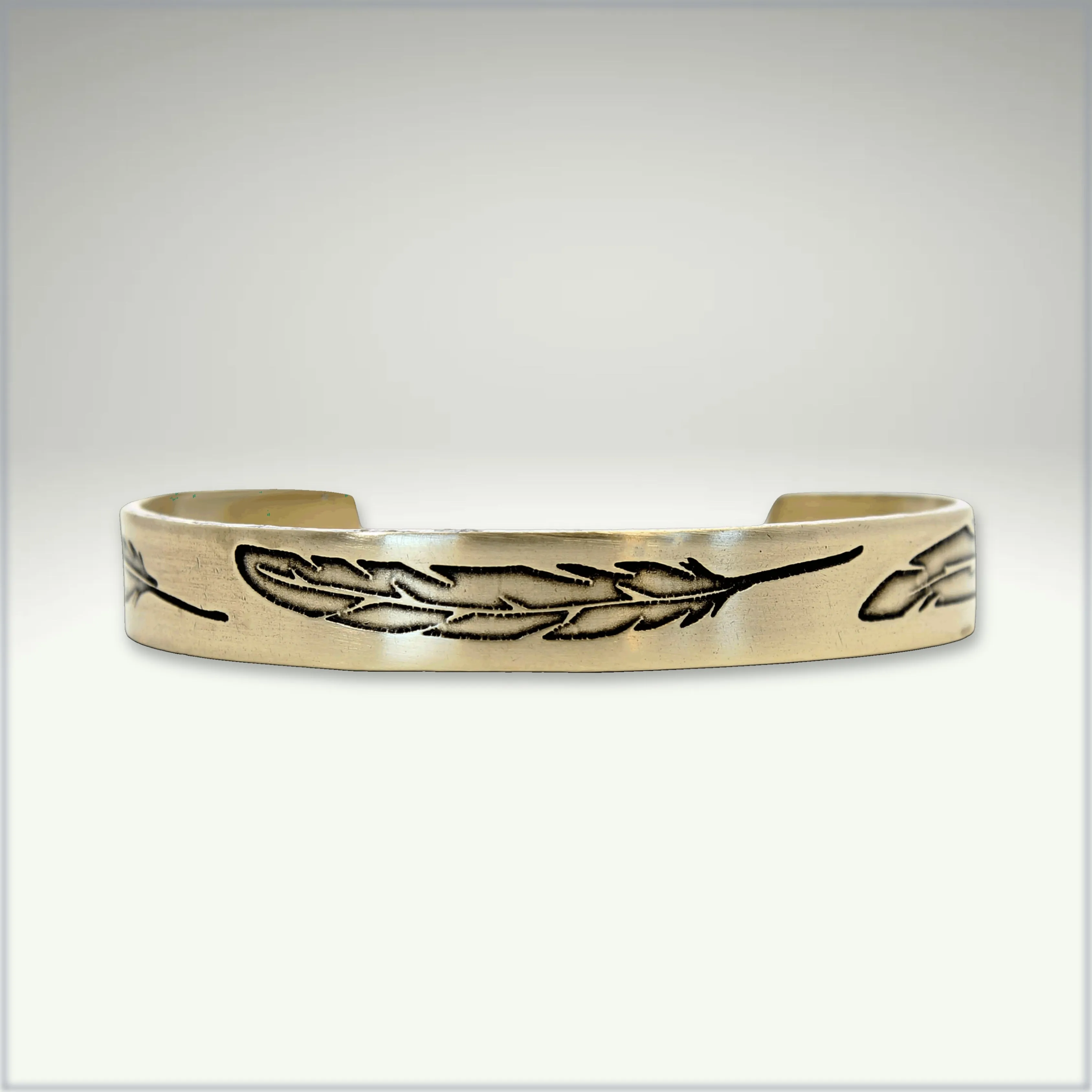 Feather Cuff Bracelet