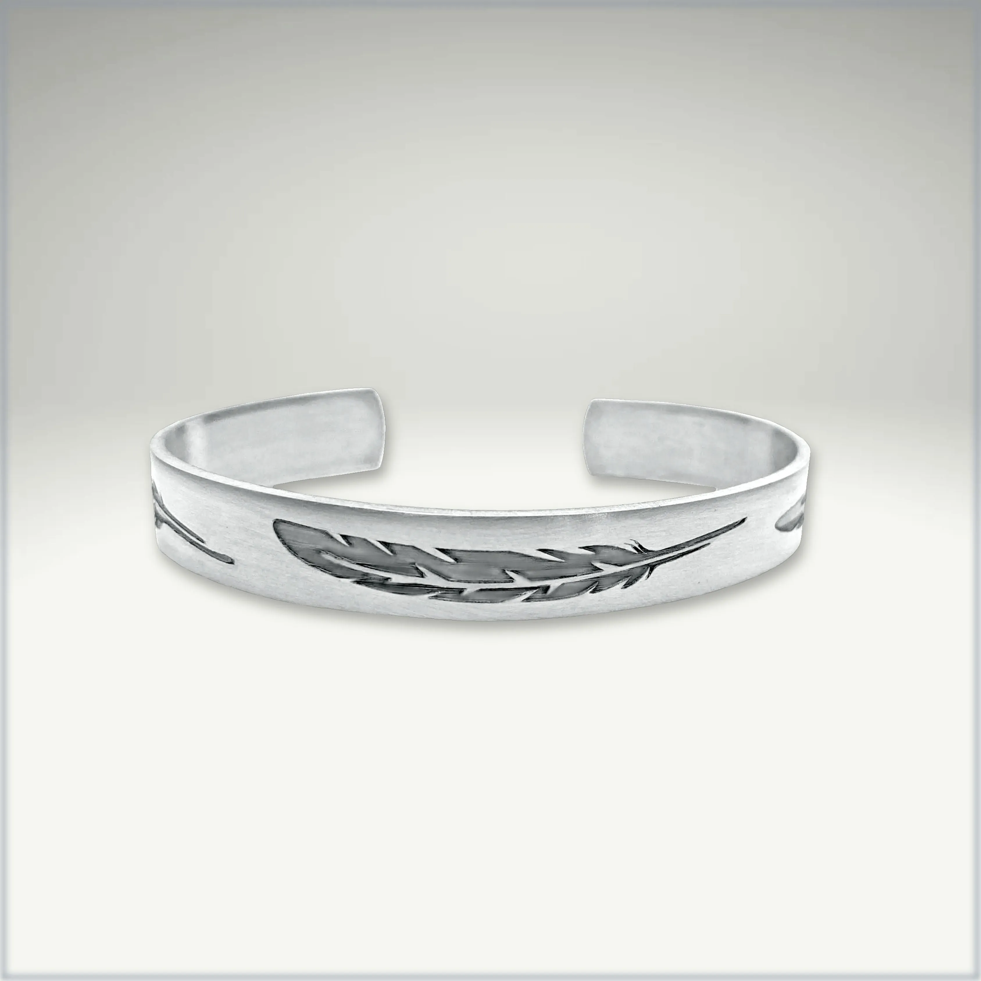 Feather Cuff Bracelet