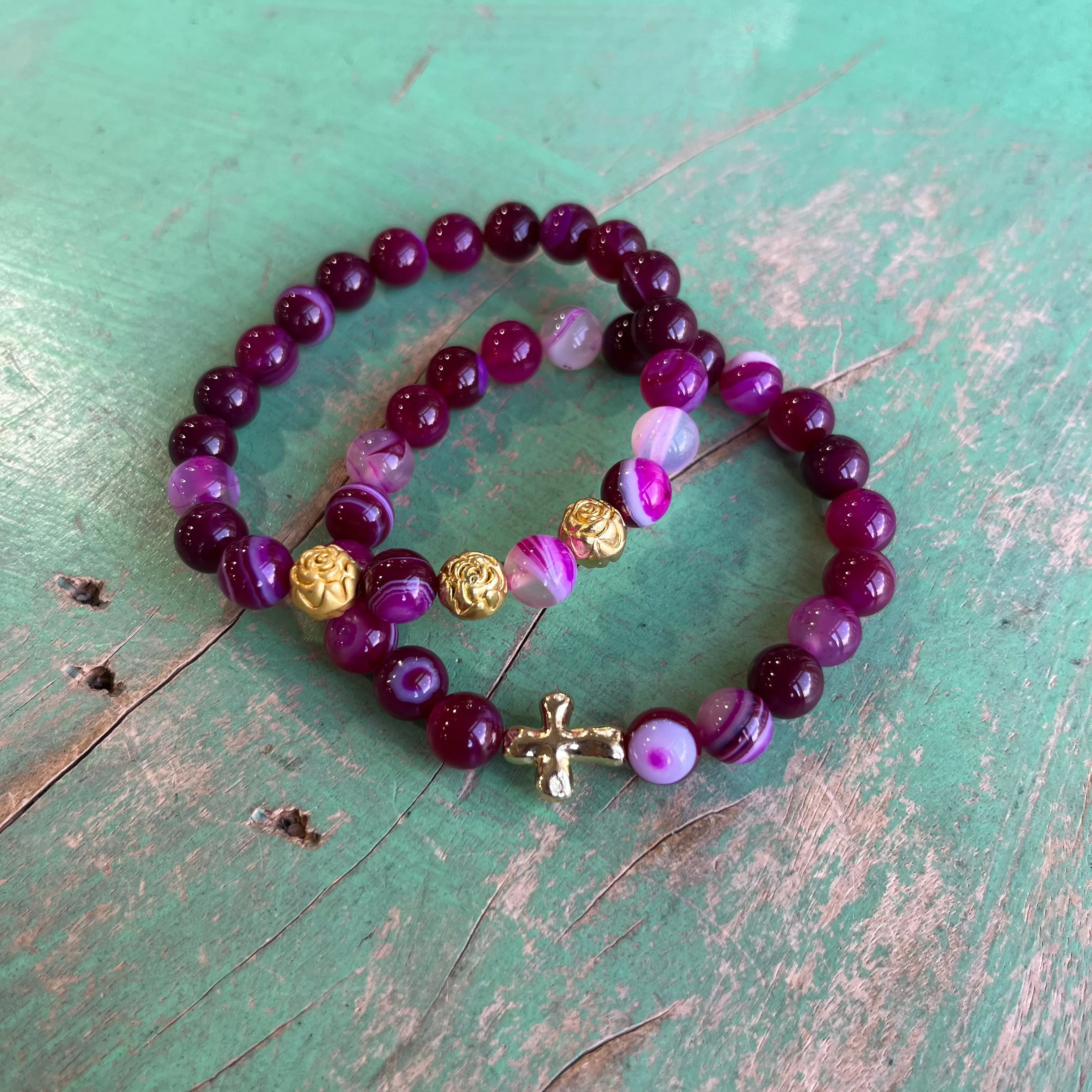 Flowers for Jesus Bracelet