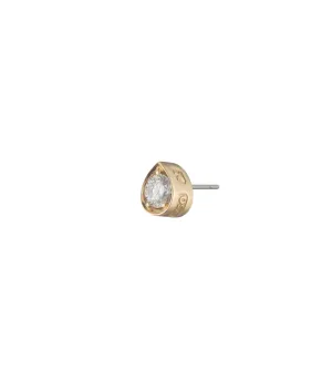 Forever & Always a Pair - Love : 0.16ct Diamond Gemstone Stud Earring