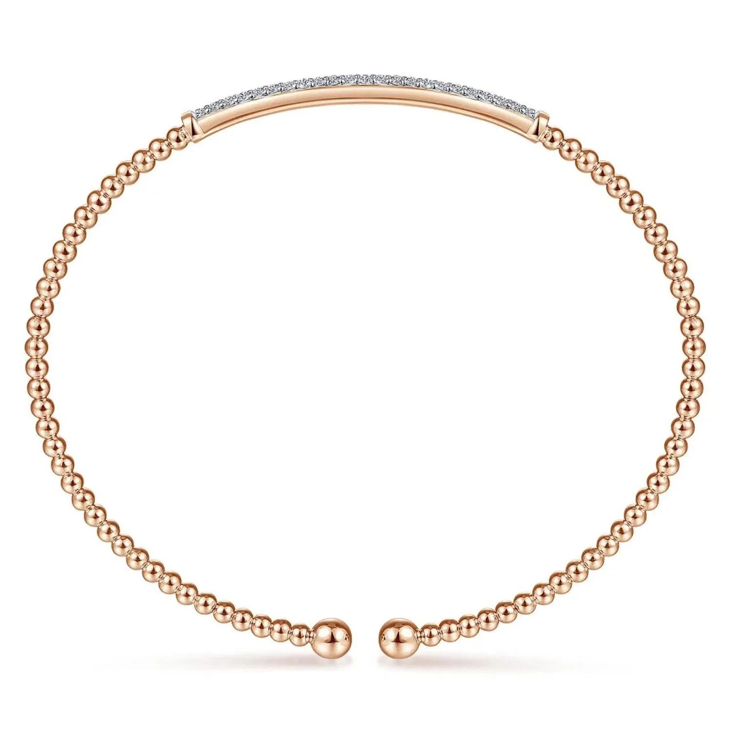 Gabriel & Co. Bujukan Pave Diamond Bar Bracelet