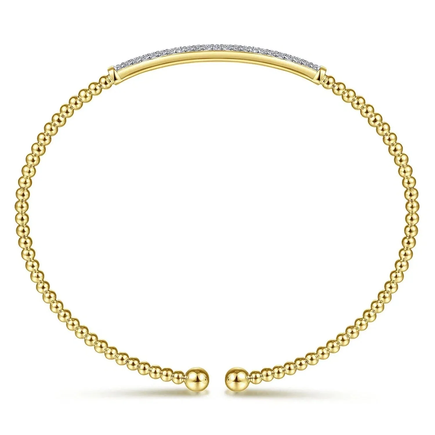 Gabriel & Co. Bujukan Pave Diamond Bar Bracelet