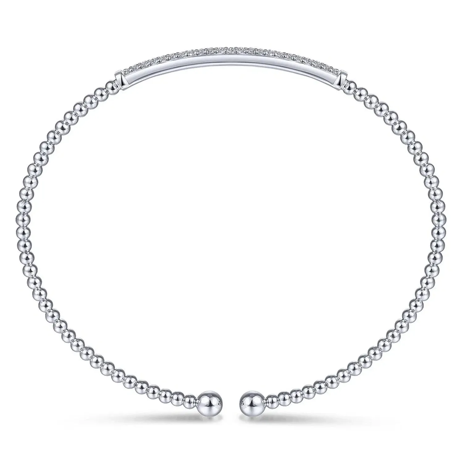 Gabriel & Co. Bujukan Pave Diamond Bar Bracelet