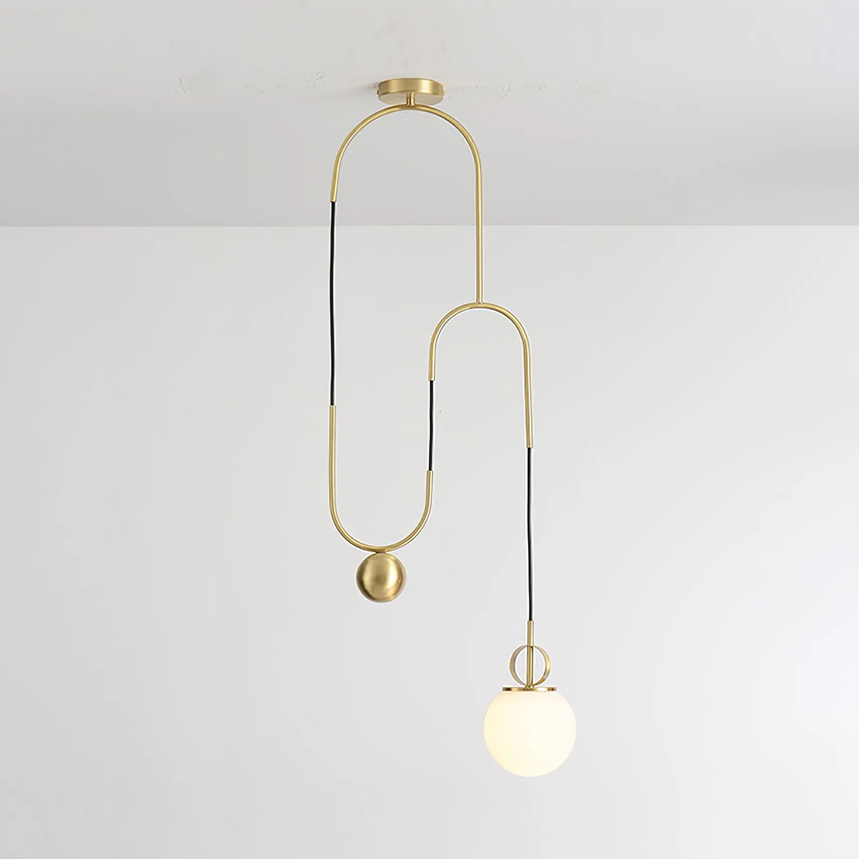 Glass Ball Pendant Lamp