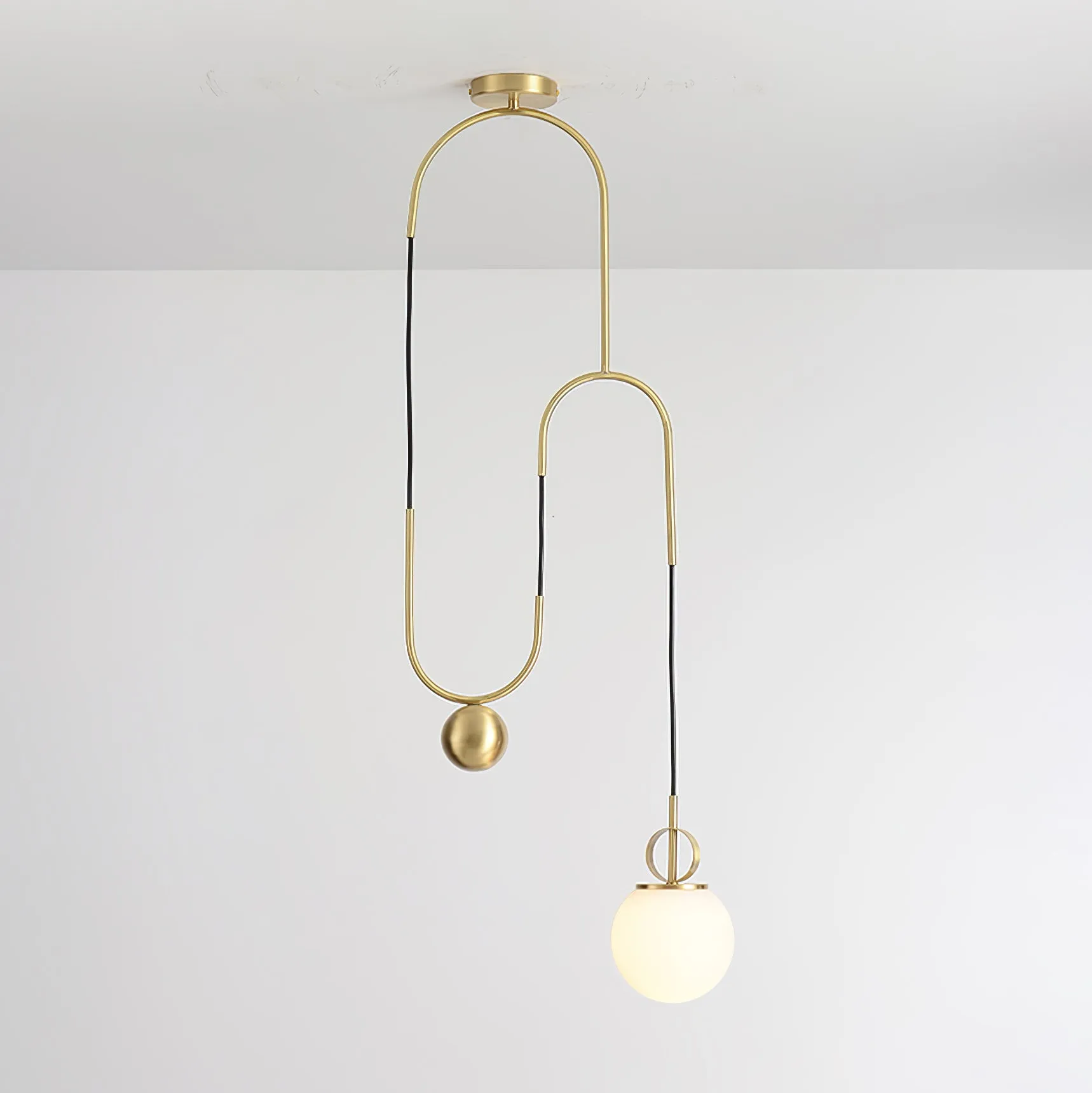 Glass Ball Pendant Lamp