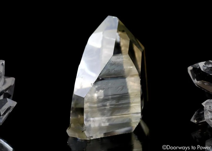 Golden Healer Lemurian Seed Record Keeper Crystal & Pleiadian Starbrary